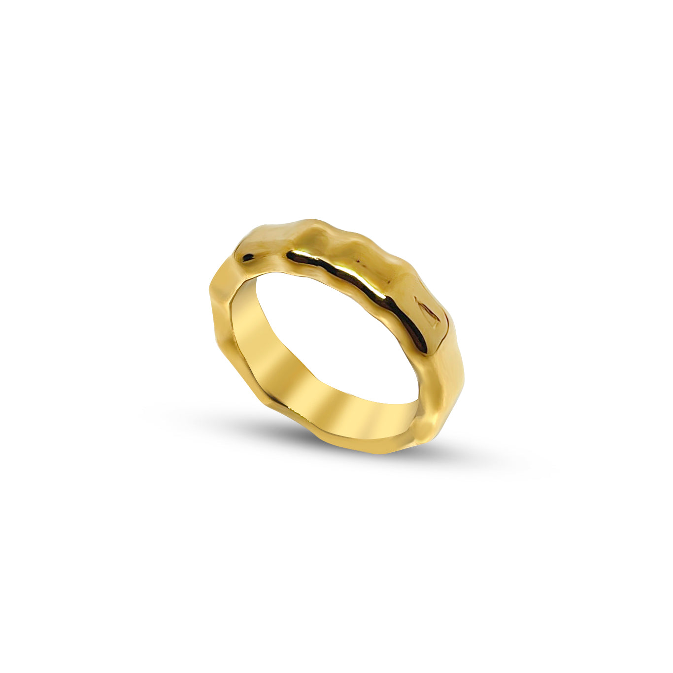 Women's gold plated bone ring Australia